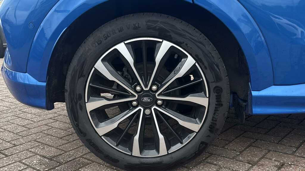 Ford Puma 1.0 Ecoboost Hybr Mhev 155 St-line Vignale Dct CY23BXD Blue #5