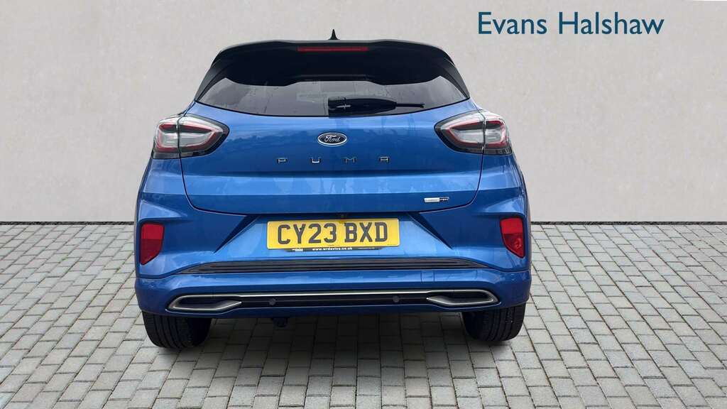 Ford Puma 1.0 Ecoboost Hybr Mhev 155 St-line Vignale Dct CY23BXD Blue #3