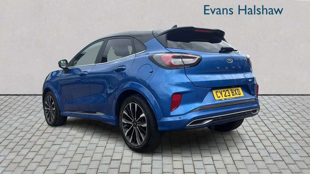 Ford Puma 1.0 Ecoboost Hybr Mhev 155 St-line Vignale Dct Blue