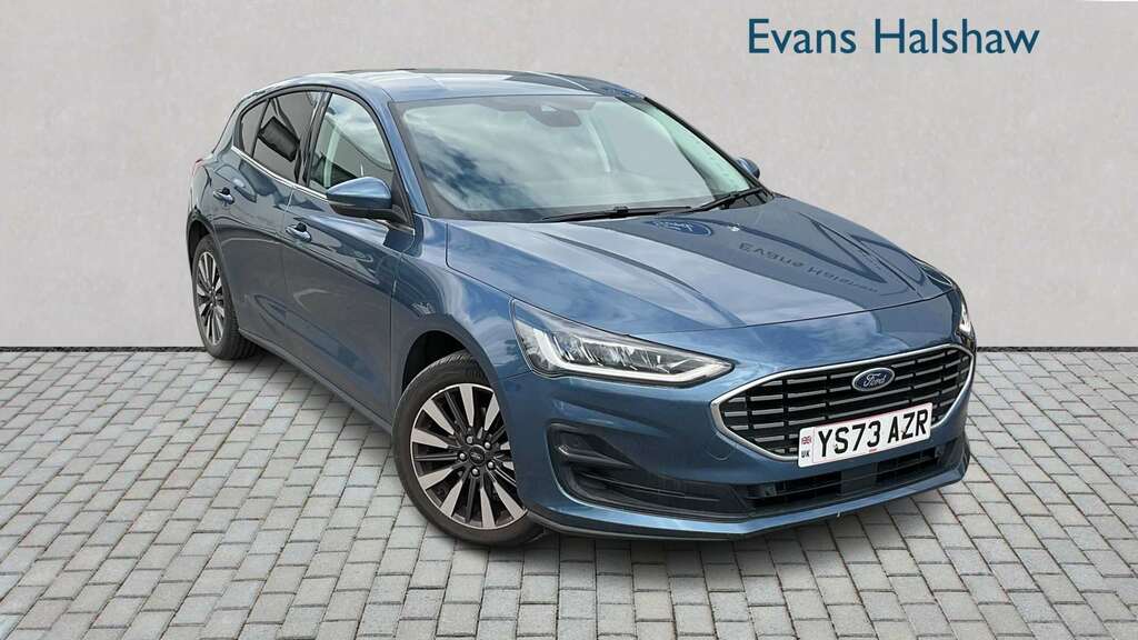 Ford Focus 1.0 Ecoboost Hybrid Mhev Titanium X 2023 Blue