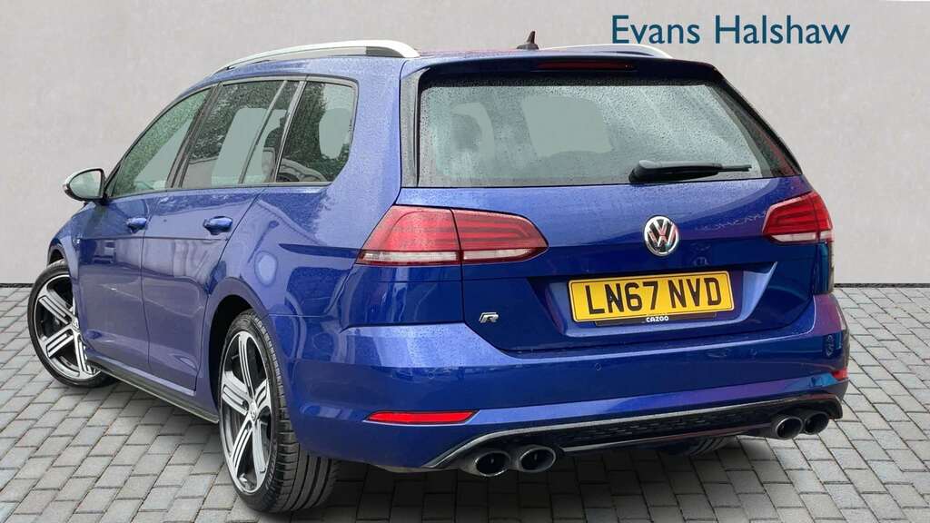 Volkswagen Golf 2.0 Tsi 310 R 4Motion Dsg 2017 LN67NVD Blue #2