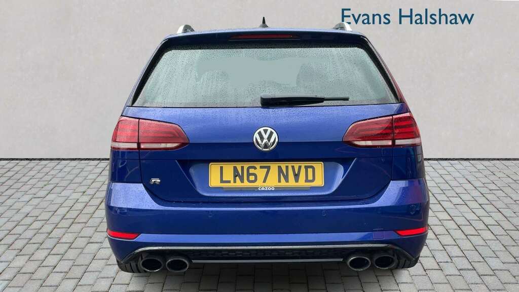 Volkswagen Golf 2.0 Tsi 310 R 4Motion Dsg 2017 LN67NVD Blue #4