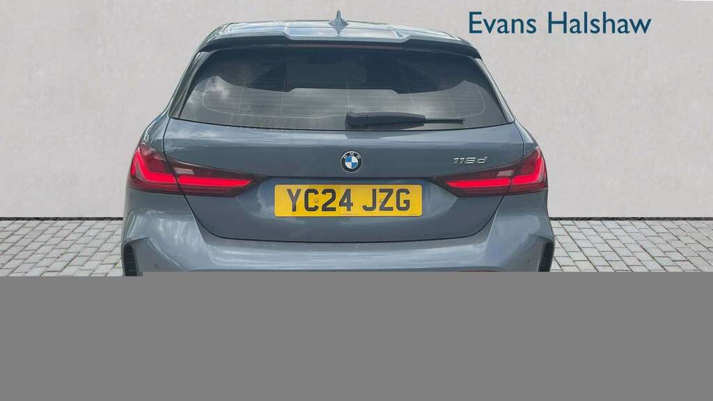 BMW 1 Series 116D M Sport Step Live Cockpit Pro 2024 Grey
