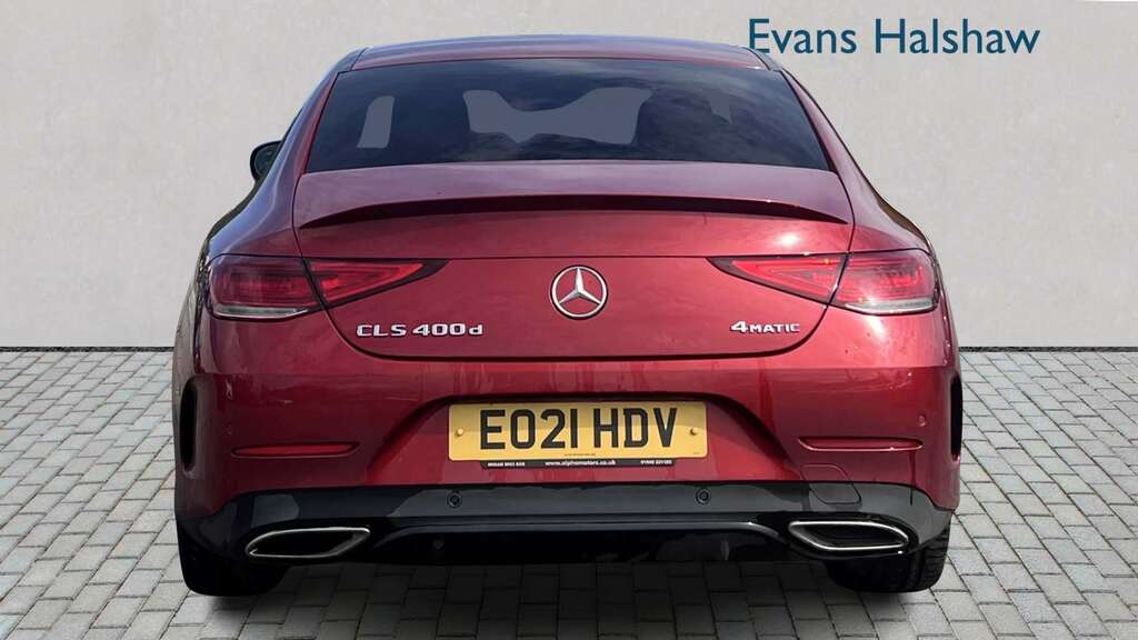 Mercedes-Benz CLS 400D 4Matic Amg Line Ngt Ed Pr 9G-tronic 202 Red #3