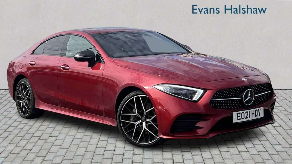 Mercedes-Benz CLS 400D 4Matic Amg Line Ngt Ed Pr 9G-tronic 202 Red