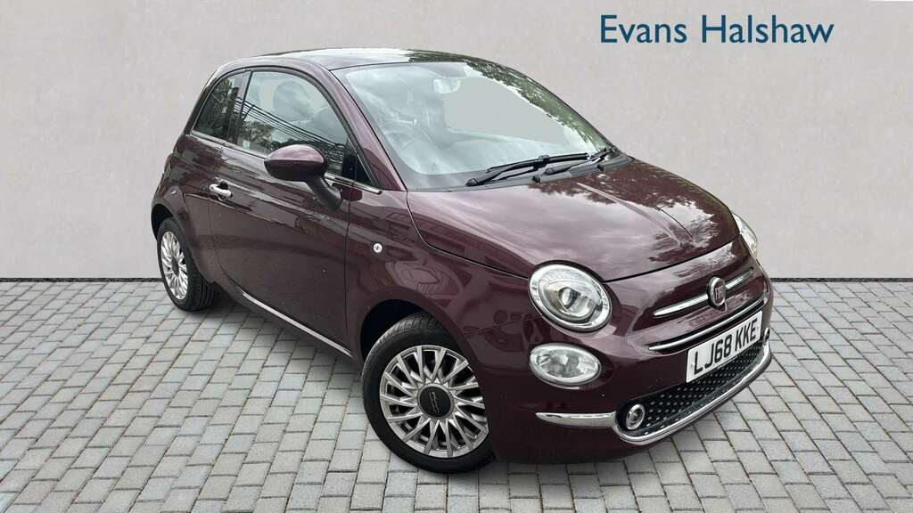 Fiat 500 1.2 Lounge 2018 Red