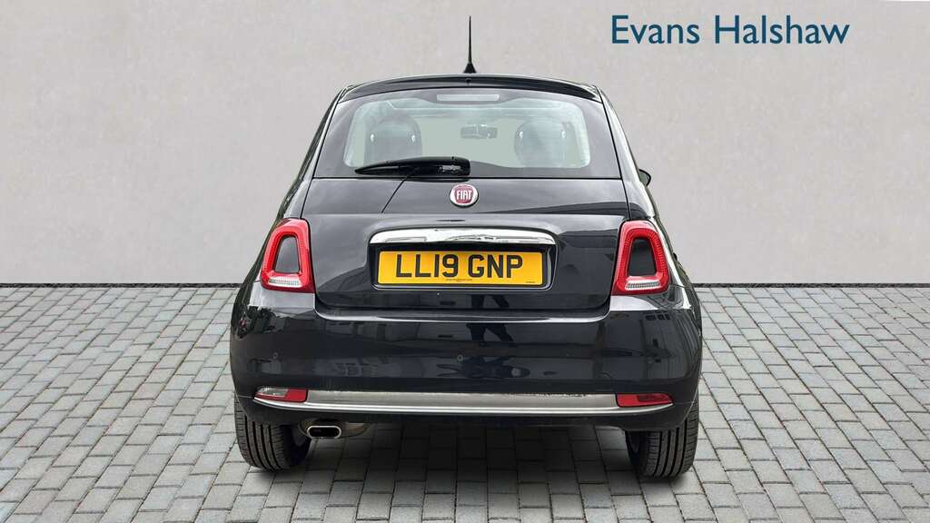 Fiat 500 1.2 Lounge 2019 LL19GNP Black #5