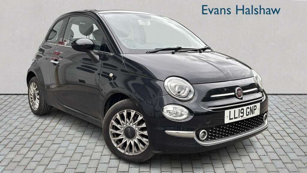Fiat 500 1.2 Lounge 2019 Black