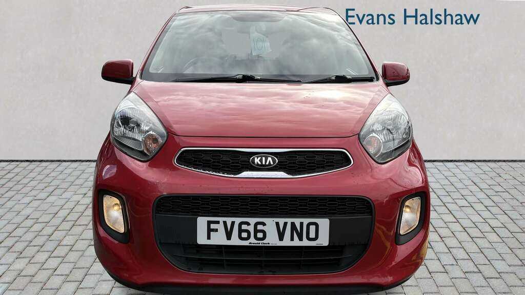 Kia Picanto 1.0 65 Se 2017 FV66VNO Red #3