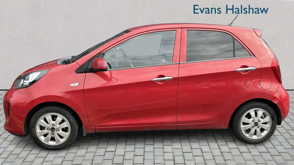 Kia Picanto 1.0 65 Se 2017 FV66VNO Red #4