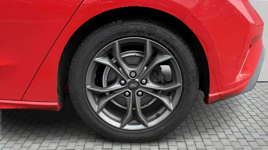 Ford Focus 1.0 Ecoboost 125 St-line 2018 CK68GYG Red #5