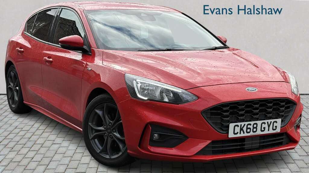 Ford Focus 1.0 Ecoboost 125 St-line 2018 Red