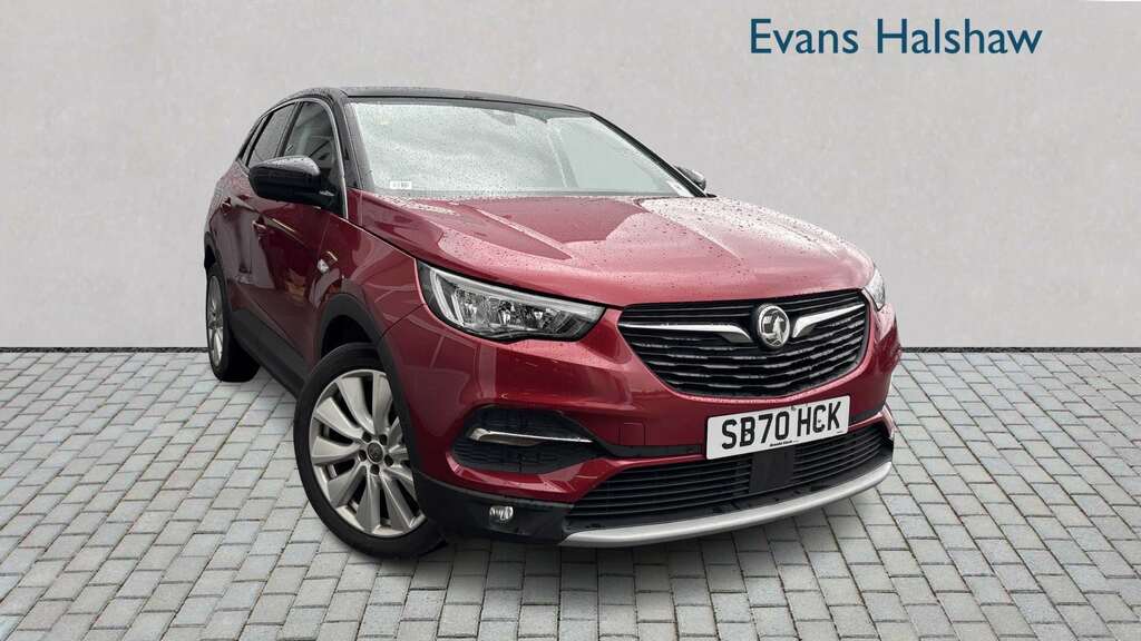 Vauxhall Grandland X 1.2 Turbo Elite Nav 2020 Red