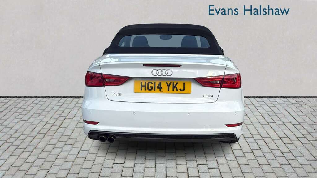 Audi A3 1.8 Tfsi S Line S Tronic 2014 HG14YKJ White #3