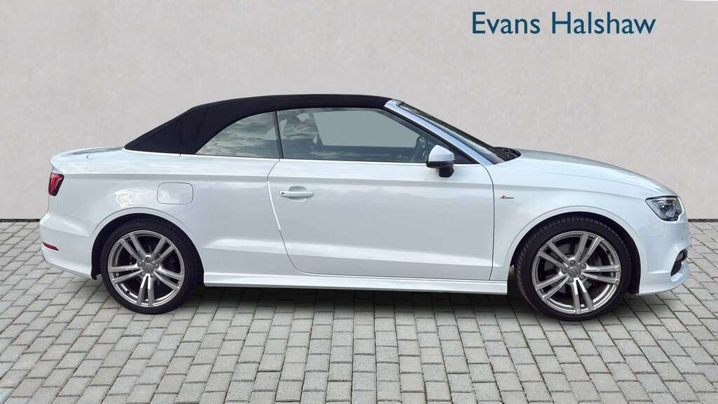 Audi A3 1.8 Tfsi S Line S Tronic 2014 HG14YKJ White #4