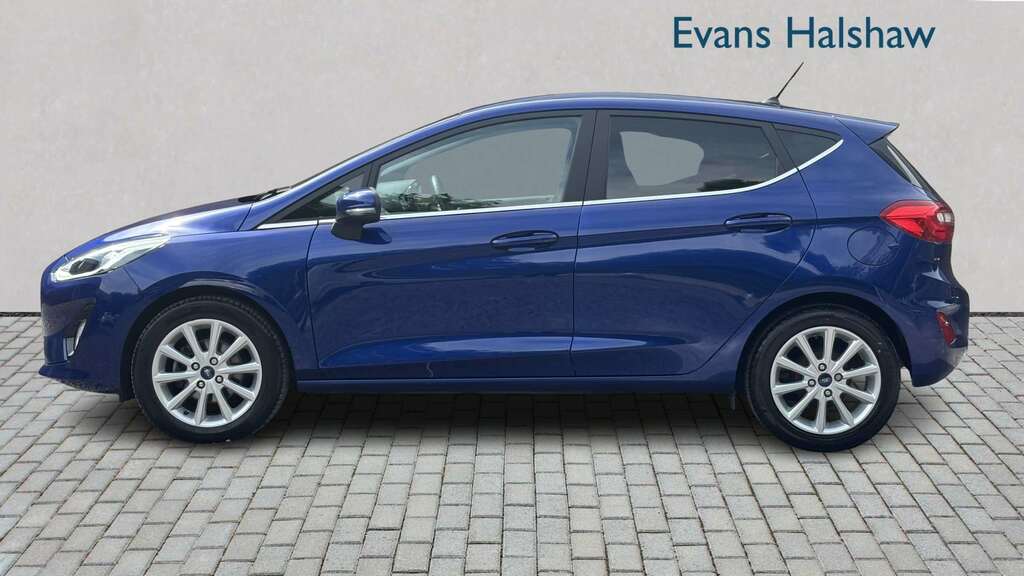 Ford Fiesta 1.0 Ecoboost Titanium 2017 PE67ZHA Blue #3