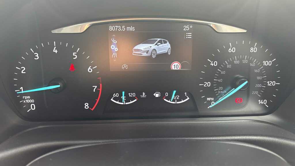 Ford Fiesta 1.0 Ecoboost Titanium 2017 PE67ZHA Blue #6