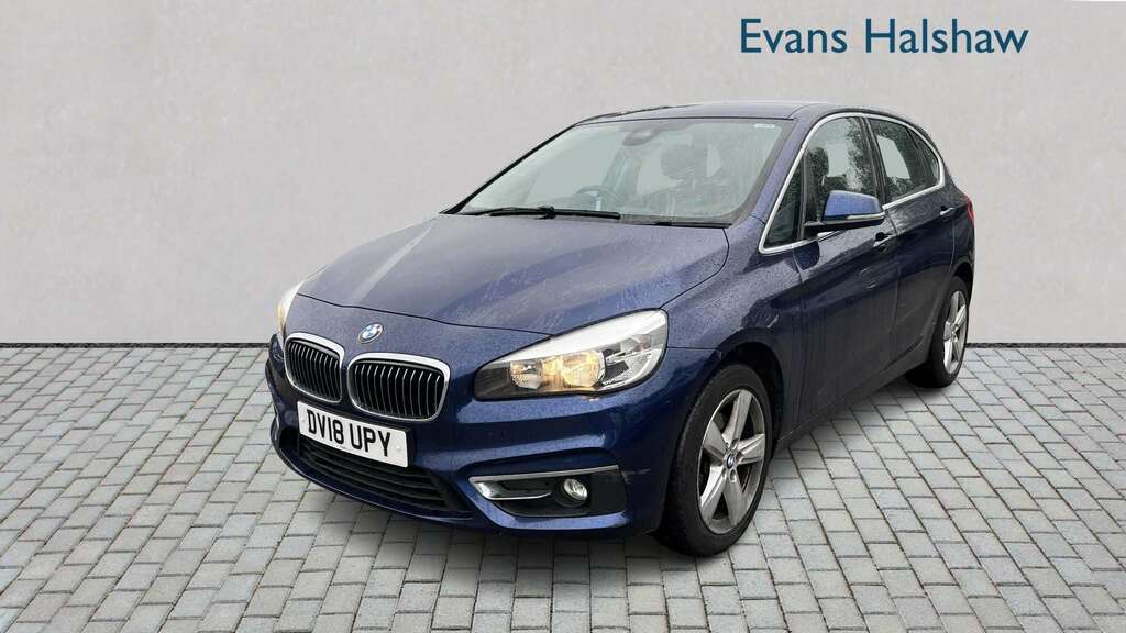 BMW 2 Series 218D Luxury Nav Step 2018 DV18UPY Blue #2