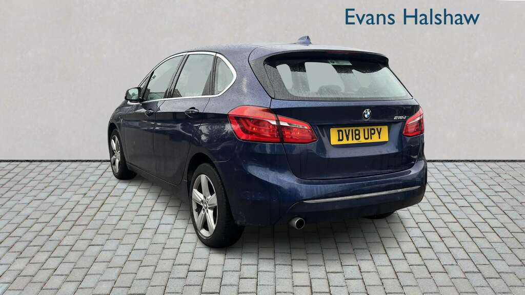 BMW 2 Series 218D Luxury Nav Step 2018 DV18UPY Blue #3
