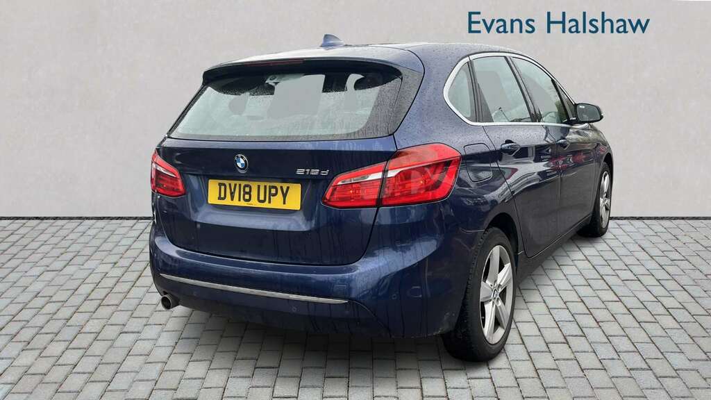BMW 2 Series 218D Luxury Nav Step 2018 DV18UPY Blue #4