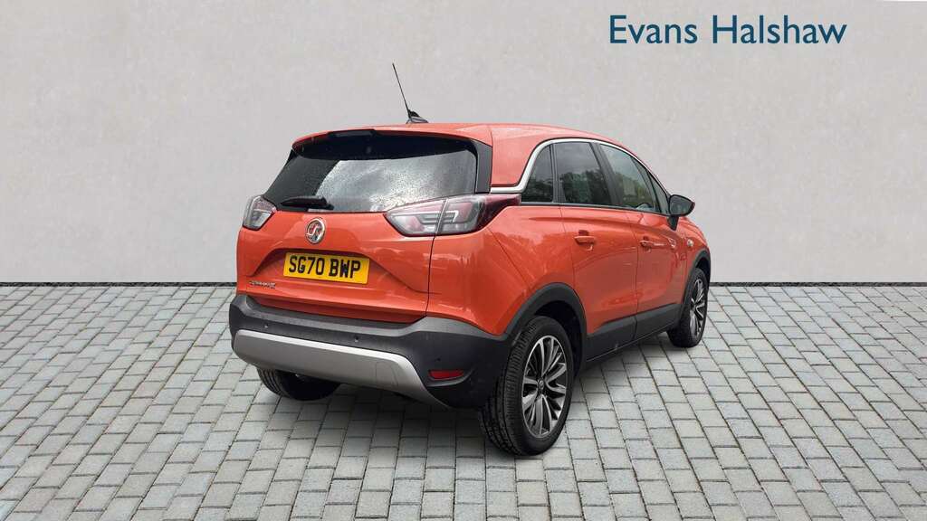 Vauxhall Crossland X 1.2T 130 Elite Nav Start Stop 2020 SG70BWP Orange #2
