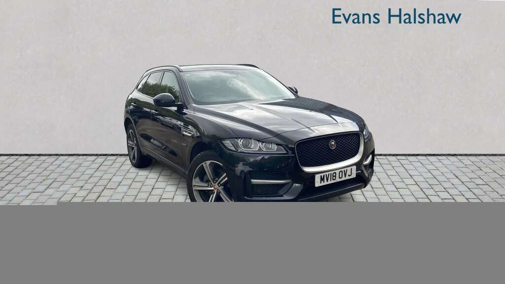 Jaguar F-Pace 2.0D 163 R-sport 2018 Black