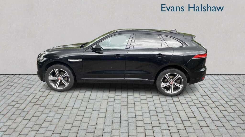 Jaguar F-Pace 2.0D 163 R-sport 2018 MV18OVJ Black #3