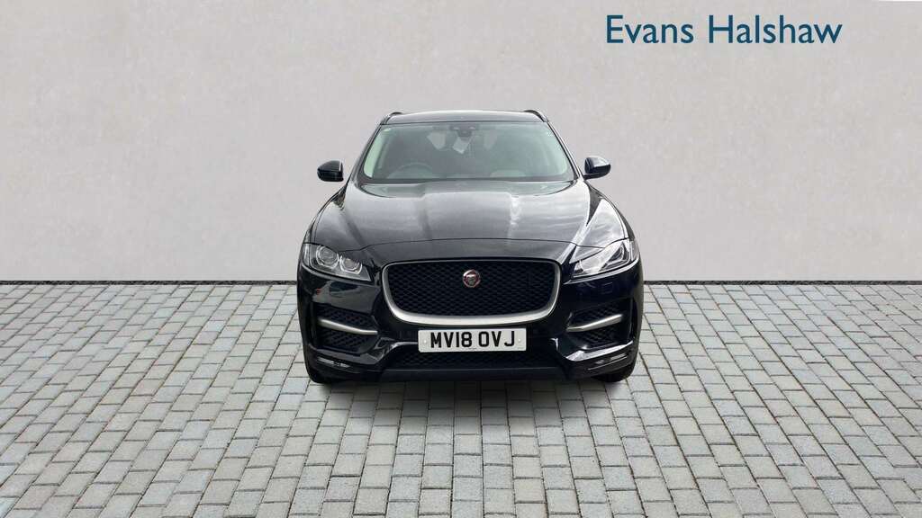 Jaguar F-Pace 2.0D 163 R-sport 2018 MV18OVJ Black #4