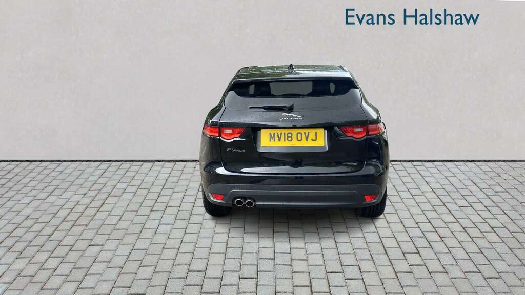 Jaguar F-Pace 2.0D 163 R-sport 2018 MV18OVJ Black #5