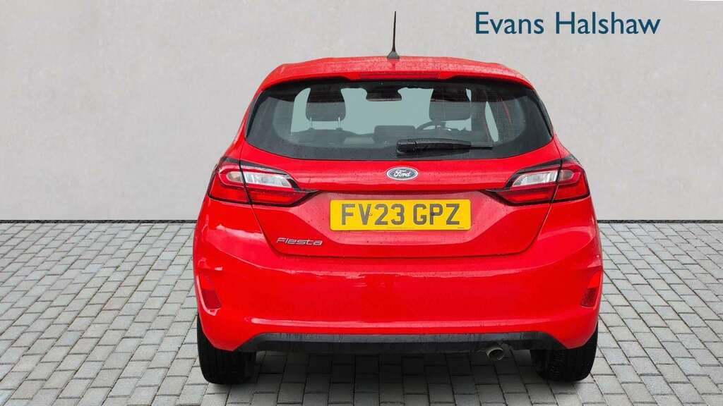 Ford Fiesta 1.0 Ecoboost Trend 2023 FV23GPZ Red #4