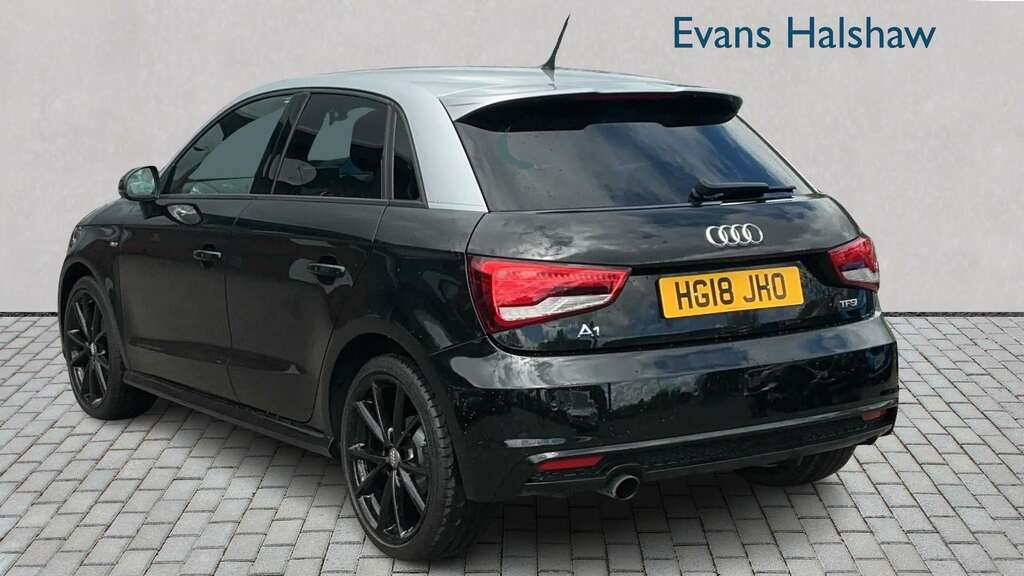 Audi A1 1.0 Tfsi Black Edition Nav 2018 Black