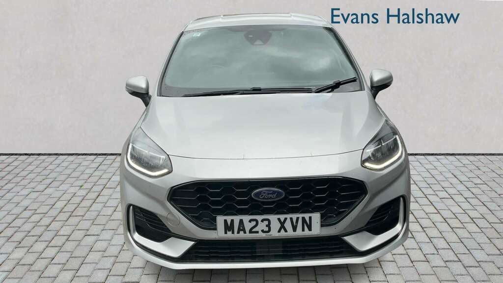 Ford Fiesta 1.0 Ecoboost St-line X 2023 MA23XVN Silver #2