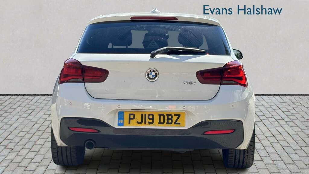 BMW 1 Series 118I 1.5 M Sport Shadow Edition 2019 PJ19DBZ White #5