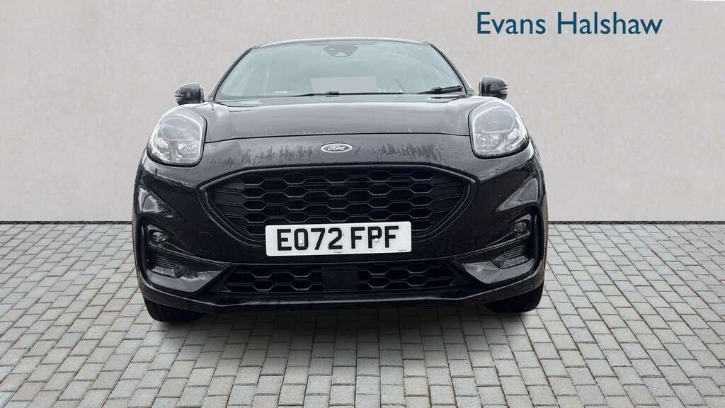 Ford Puma 1.0 Ecoboost Hybrid Mhev 155 St-line 2023 EO72FPF Black #3