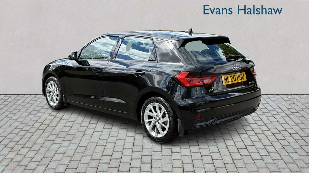 Audi A1 30 Tfsi Sport 2020 NL20HUU Black #4