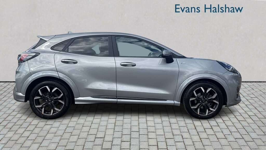 Ford Puma 1.0 Ecoboost Hybrid Mhev 155 St-line X 2023 CJ72KMV Silver #6