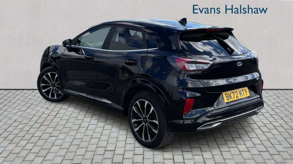 Ford Puma 1.0 Ecoboost Hybrid Mhev 155 St-line Vignale 2 BK72MTY Black #2