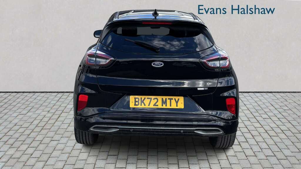 Ford Puma 1.0 Ecoboost Hybrid Mhev 155 St-line Vignale 2 BK72MTY Black #5