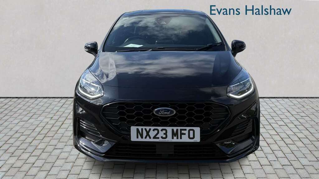 Ford Fiesta 1.0 Ecoboost Hybrid Mhev 125 St-line X 2023 NX23MFO Black #3