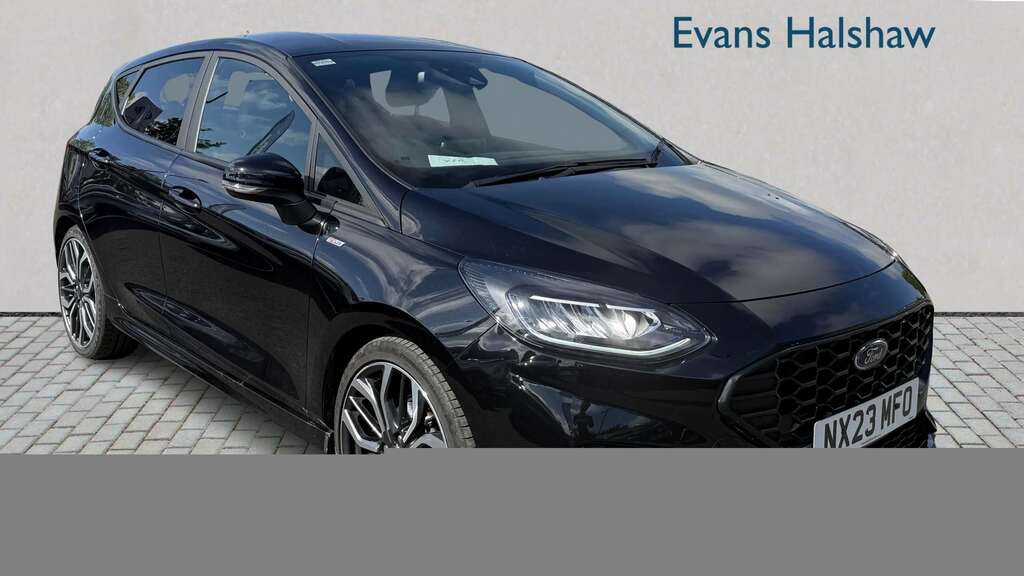Ford Fiesta 1.0 Ecoboost Hybrid Mhev 125 St-line X 2023 Black
