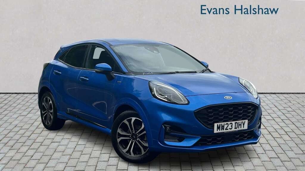 Ford Puma 1.0 Ecoboost Hybrid Mhev St-line 2023 Blue