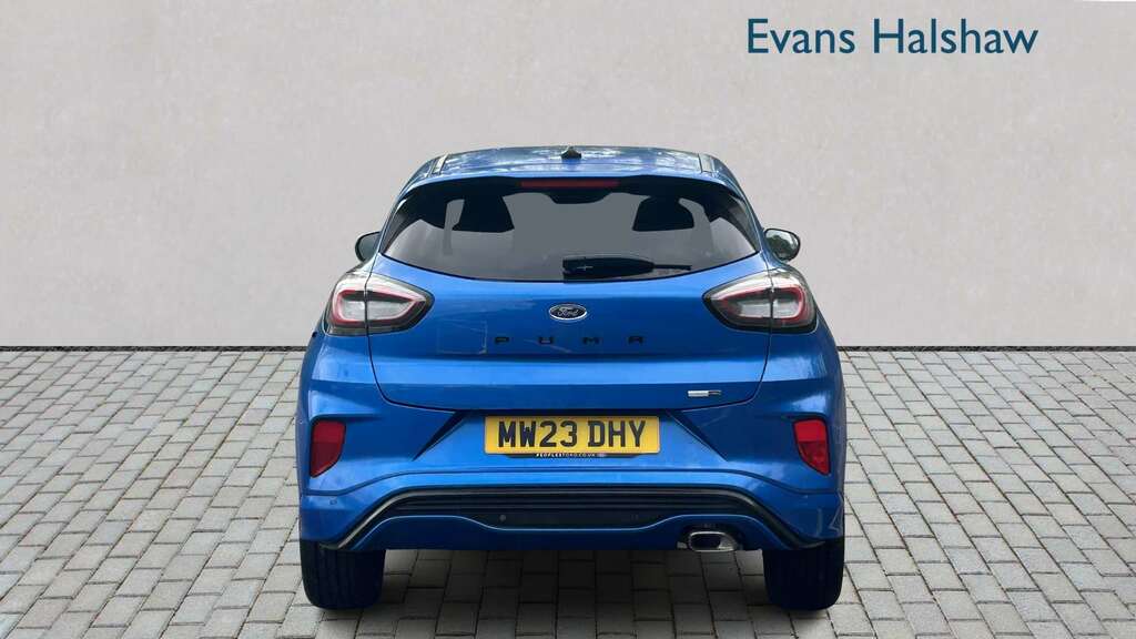Ford Puma 1.0 Ecoboost Hybrid Mhev St-line 2023 MW23DHY Blue #3