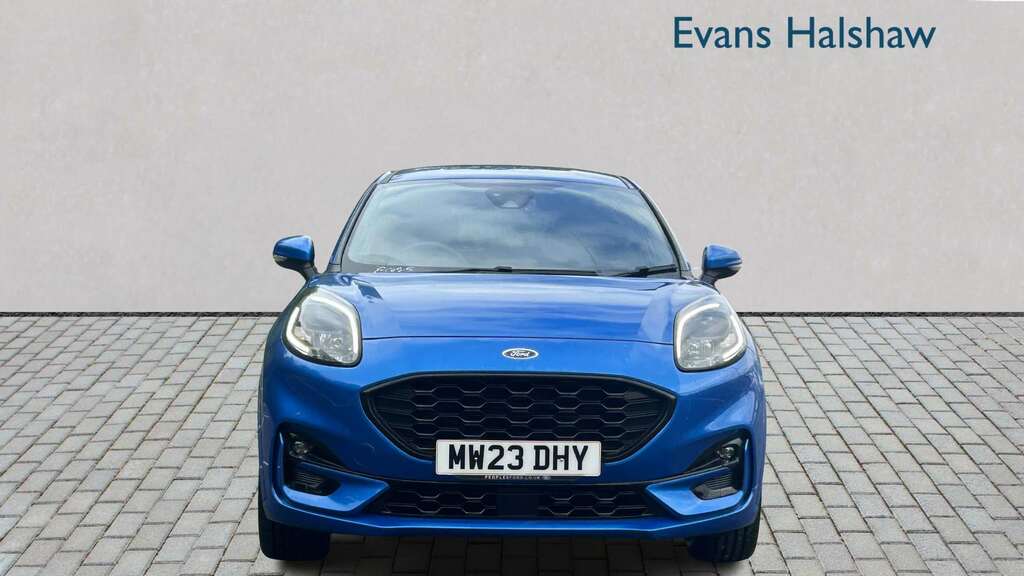 Ford Puma 1.0 Ecoboost Hybrid Mhev St-line 2023 MW23DHY Blue #4