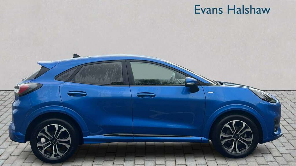Ford Puma 1.0 Ecoboost Hybrid Mhev St-line 2023 MW23DHY Blue #2
