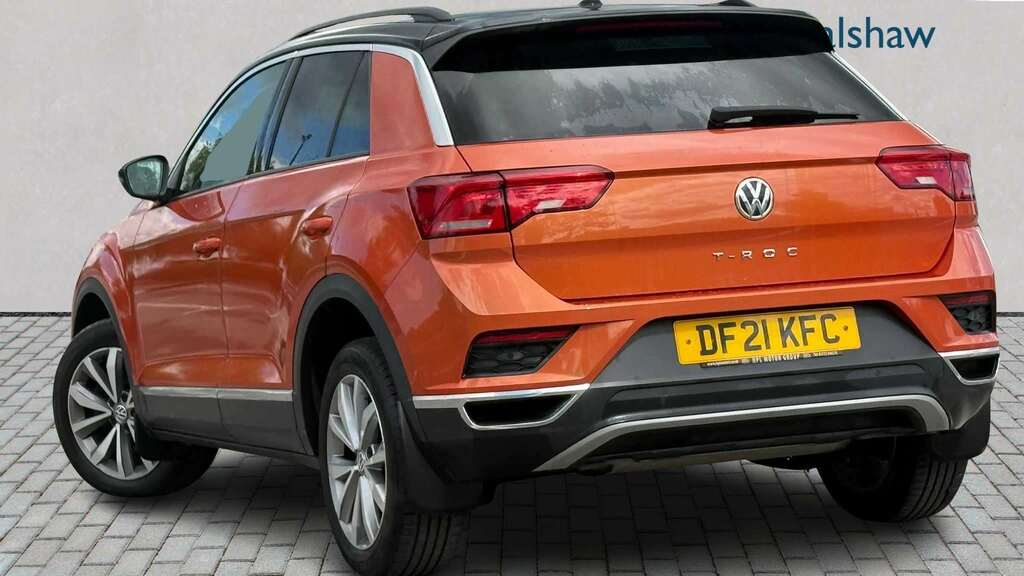 Volkswagen T-Roc 2.0 Tdi Design 2021 Orange #2
