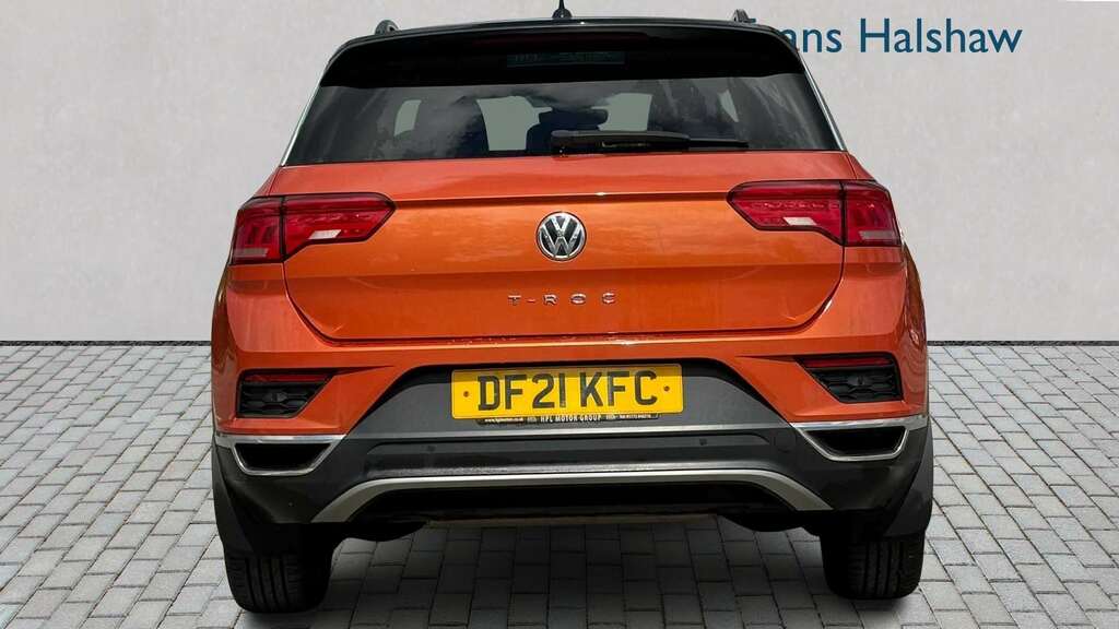 Volkswagen T-Roc 2.0 Tdi Design 2021 Orange #5