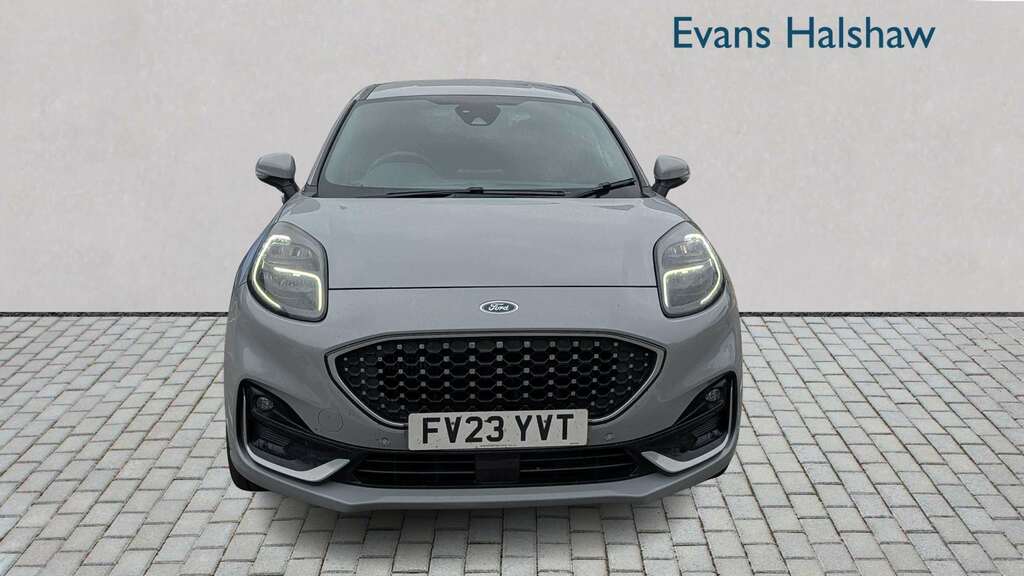 Ford Puma 1.0 Ecoboost Hybr Mhev 155 St-line Vignale Dct FV23YVT Grey #3
