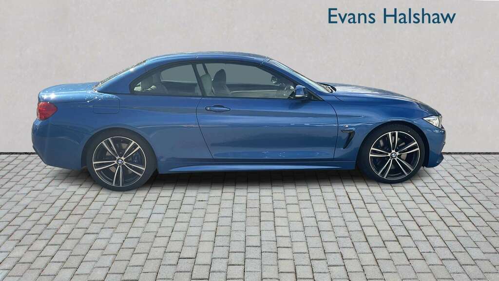 BMW 4 Series 430D M Sport Professional Media 2016 MT16WKF Blue #3