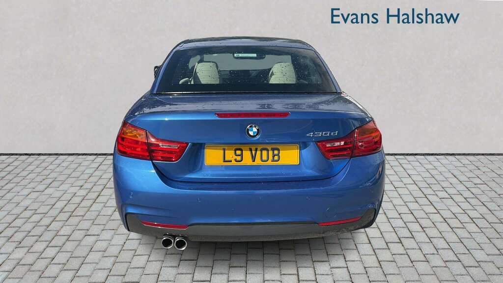 BMW 4 Series 430D M Sport Professional Media 2016 MT16WKF Blue #5