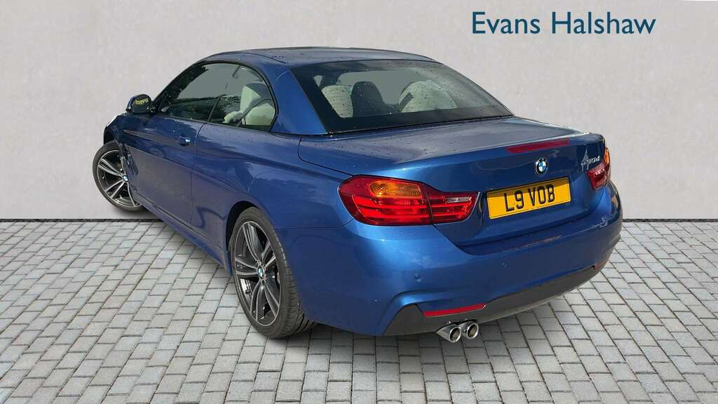 BMW 4 Series 430D M Sport Professional Media 2016 MT16WKF Blue #2